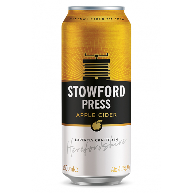 Westons Stowford Press Apple Cider 4,5% 50 cl. (dåse)