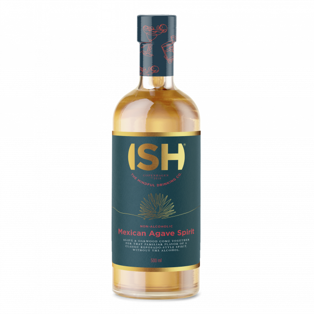 ISH Mexican Agave Spirit Akoholfri Tequila 0,5% 50 cl.