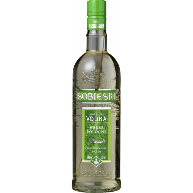 Sobieski Herbe de Pologne Vodka 40% 70 cl.