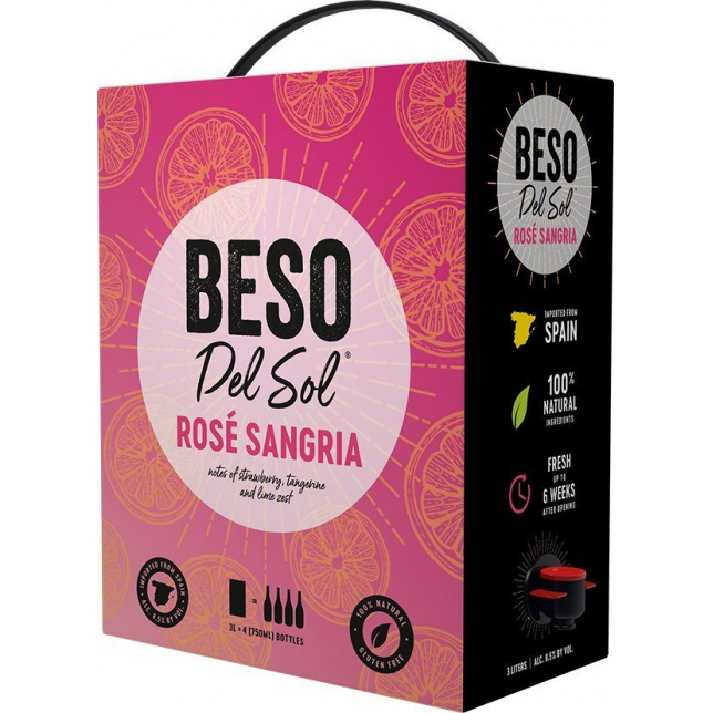 Beso Del Sol Sangria Rosé Premium 8,5% 300 cl.