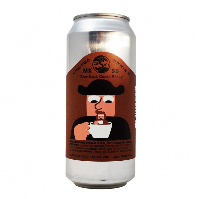 Mikkeller San Diego Beer Geek Cocoa Shake Stout 13,6% 47,6 cl. (dåse)