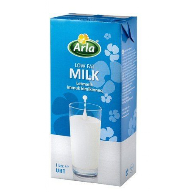 Mælk Arla let UHT 1 L. 12 stk.