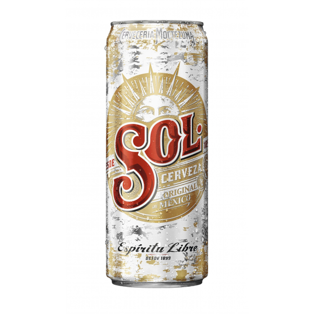 Sol Cerveza Original 4,5% 24x33 cl. (dåse)