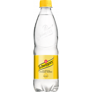 Schweppes Indian Tonic Water 24x50 cl. (PET-flaske)