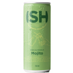 ISH Mojito Alkoholfri Premixed-Cocktail 0,5% 25 cl. (dåse)