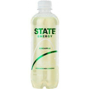 STATE Energy Sparkling Pineapple 40 cl. (PET-flaske)