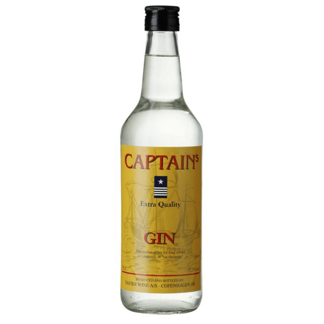 Captain's Gin 37,5% 70 cl.