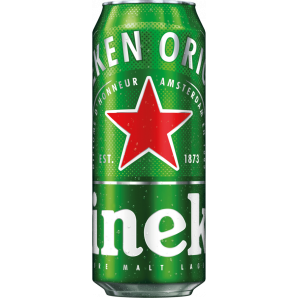 Heineken Pilsner 4,6% 24x50 cl. (dåse)