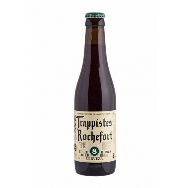 Rochefort 8 Trappistøl 9,2% 33 cl. (flaske)