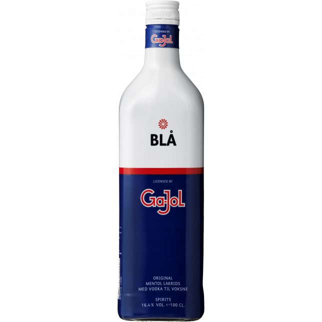 Gajol Blå Vodkashot 16,4% 100 cl.