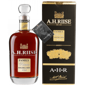 A.H. Riise Family Reserve Solera 1838 Premium Rom 42% 70 cl. (Gaveæske)