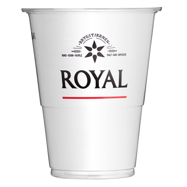 Royal Plastglas 40 cl. 70 stk.