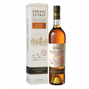 Leyrat VSOP Reserve Cognac 40% 70 cl. (Gaveæske)