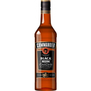 Commander Black Rum 37,5% 70 cl.