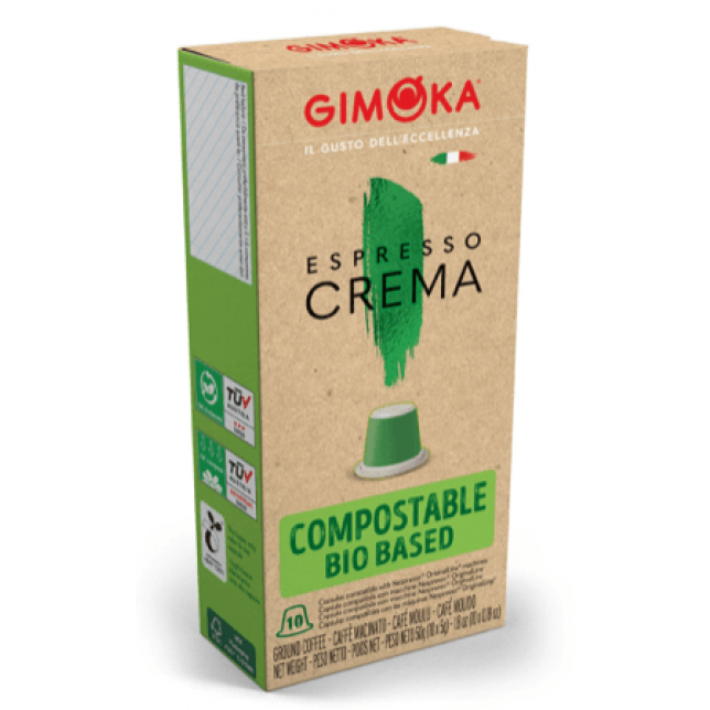 Gimoka Espresso Crema 10 stk. (kapsler)