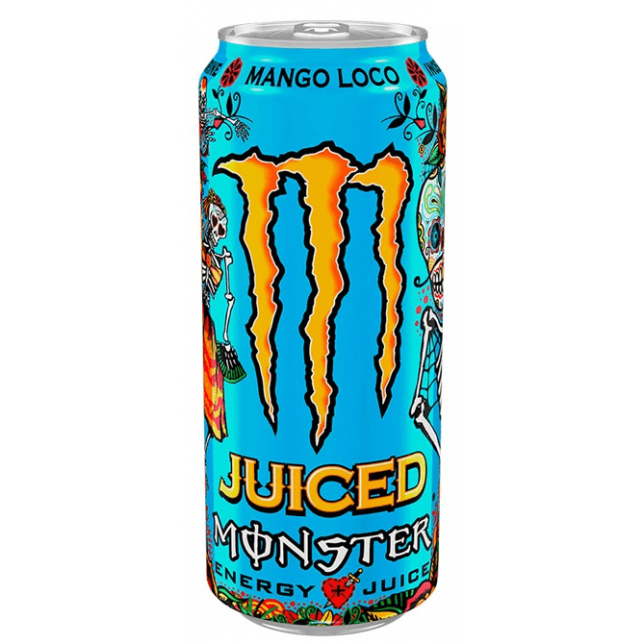 Monster Energy Mango Loco Mega 24x56,8 cl. (dåse)