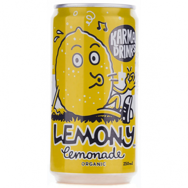 Karma Lemony Lemonade ØKO 25 cl. (dåse)