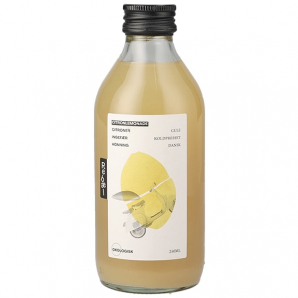 Rebæl Citron & Ingefær Lemonade ØKO 25 cl. (flaske)