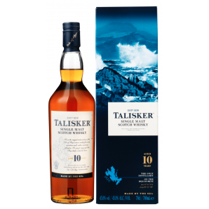 Talisker 10 års Single Malt Scotch Whisky 45,8% 70 cl. (Gaveæske)