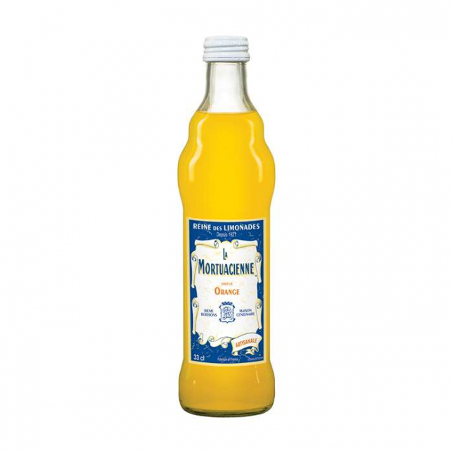 Rieme Orange Sodavand 33 cl. (flaske)