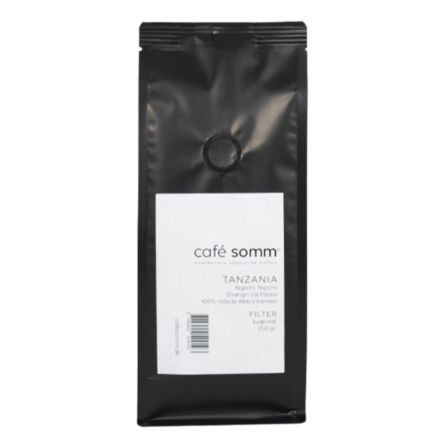 Café Somm Tanzania Ngoro Ngoro Filter 250 g. (malet kaffe)