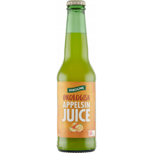 Nikoline Appelsin Juice ØKO 24x27,5 cl. (flaske)