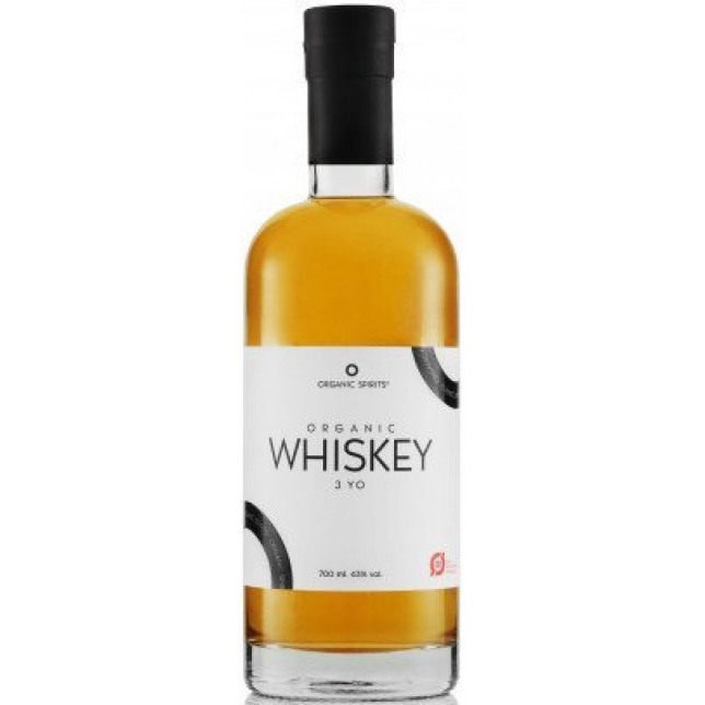 Organic Spirits 3 års Single Malt Dansk Whiskey ØKO 43% 70 cl.