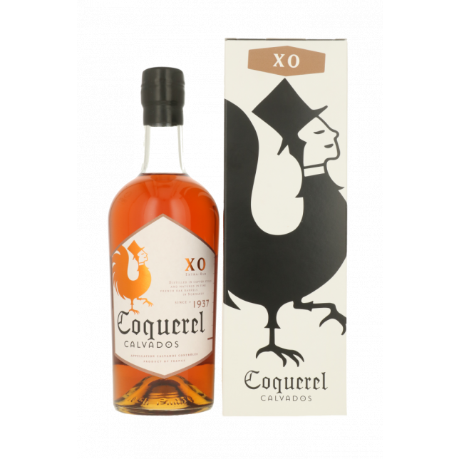 Coquerel XO Calvados 40% 70 cl. (Gaveæske)