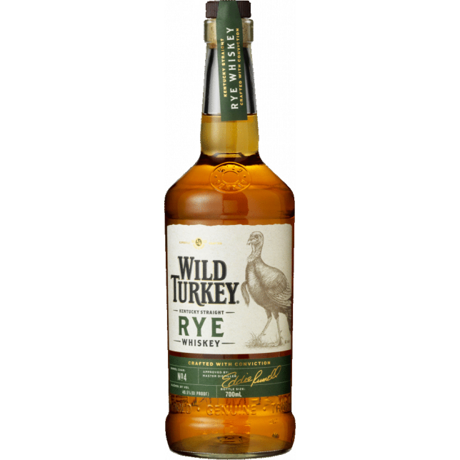 Wild Turkey Rye Whisky 40,5% 70 cl.