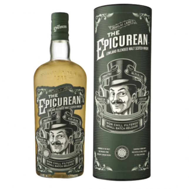 Douglas Laing's The Epicurian Skotch Blended Whisky 46,2% 70 cl. (Gaveæske)