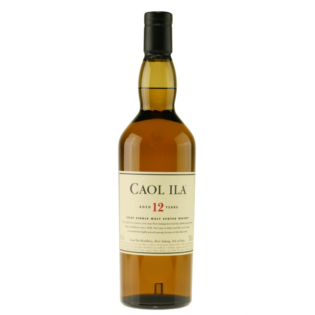 Caol Ila 12 Års Islay Single Malt Scotch Whisky 43% 70 cl.