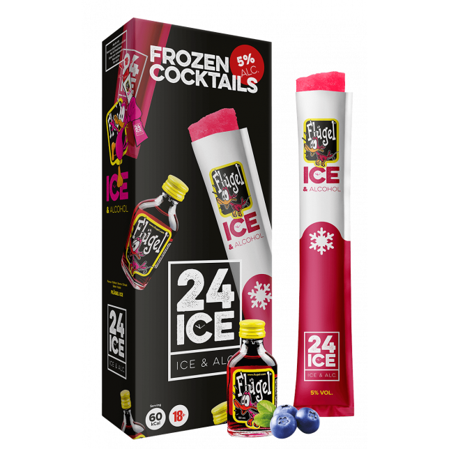 24ICE Flügel Frozen Cocktails 5% 5 stk. (frys-selv-is)