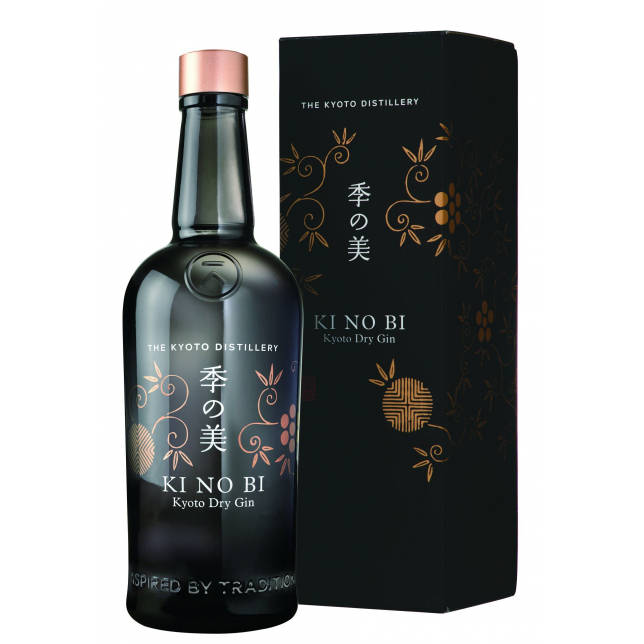 KI NO BI Kyoto Dry Gin 45,7% 70 cl. (Gaveæske)