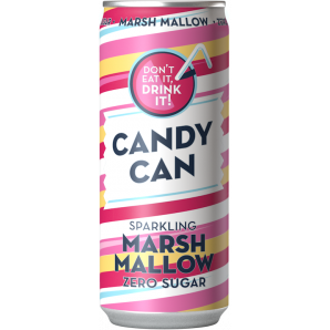 Candy Can Sparkling Marshmallow Sukkerfri Sodavand 33 cl. (dåse)