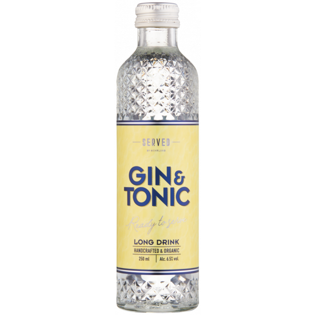 Nohrlund Gin & Tonic ØKO 6,5% 25 cl. (flaske)