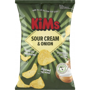 Kims Sour Cream & Onion Chips 20x170 gr.