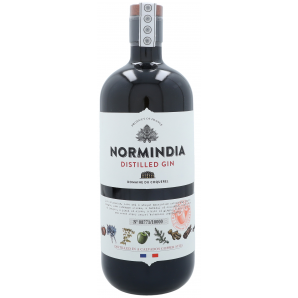 Normindia Gin 41,4% 70 cl.