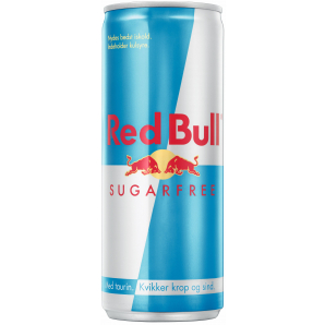 Red Bull Sugarfree Energidrik 24x25 cl. (dåse)