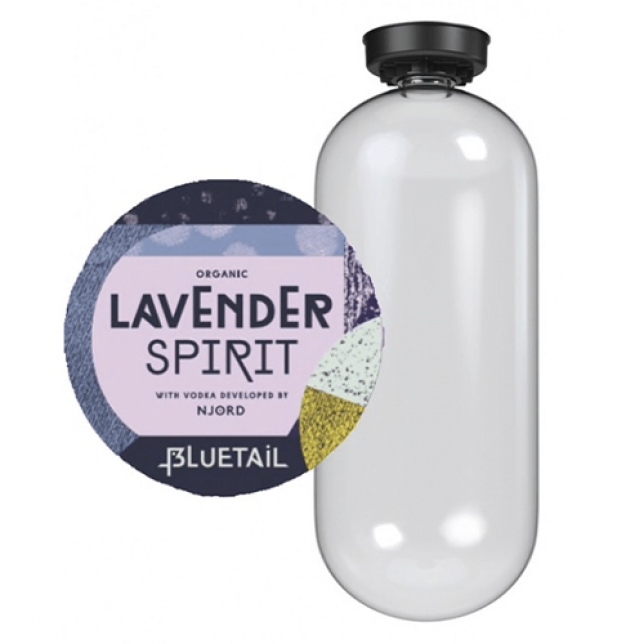 Bluetail Lavender Spirit Cocktail ØKO 7% 20 L. (Modular Draughtmaster)