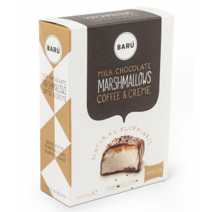 Barú Milk Chocolate Coffee & Cream Marshmallows 4 stk.