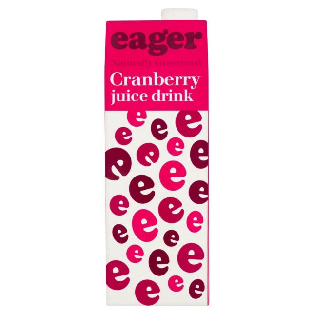 Eager Cranberry Juice 8x100 cl.