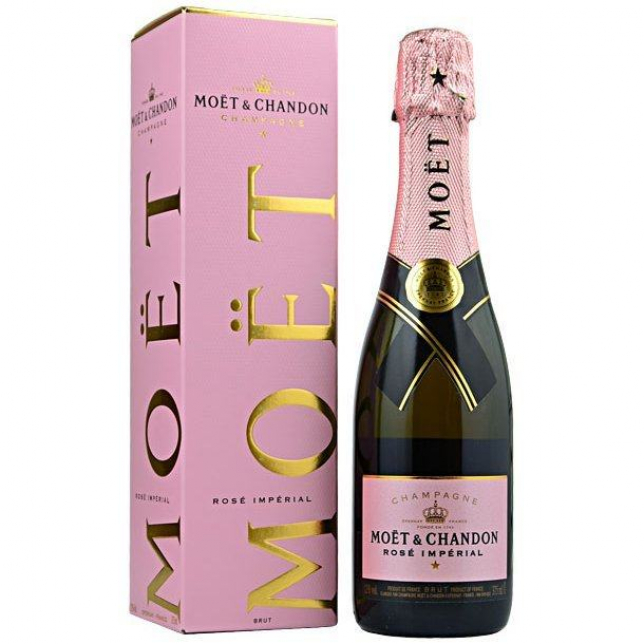 Moët & Chandon Impérial Rosé Brut Champagne 12% 37,5 cl. (Gaveæske)