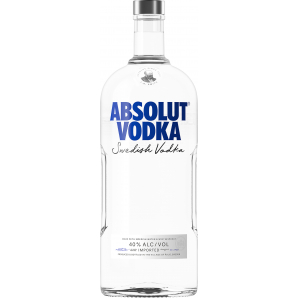 Absolut Vodka 40% 175 cl. (flaske)