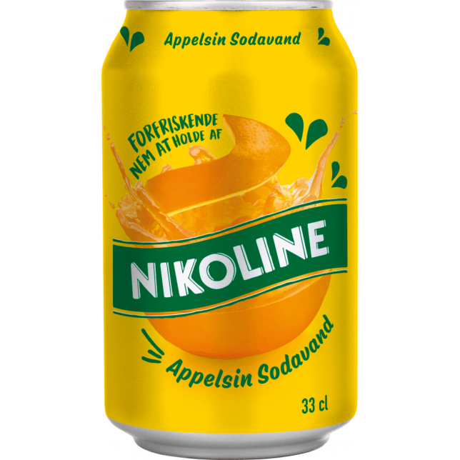 Nikoline Appelsin 24x33 cl. (dåse)