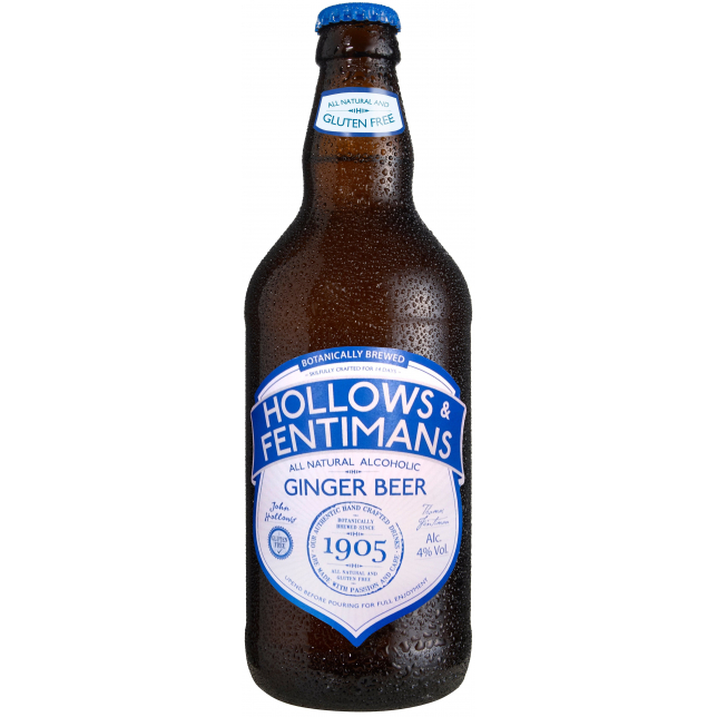 Hollows & Fentimans Alcoholic Ginger Beer 4% 8x50 cl. (flaske)