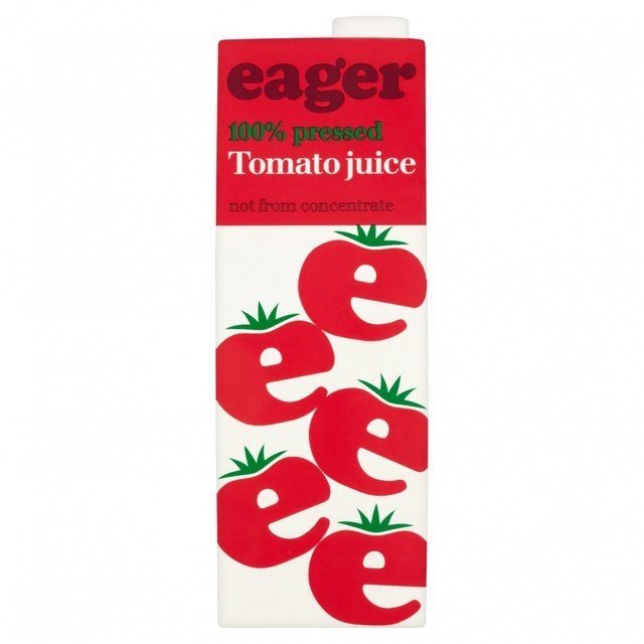 Eager Tomato Juice 8x100 cl.