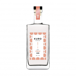 Kuro Soft Peach Gin 40% 50 cl.