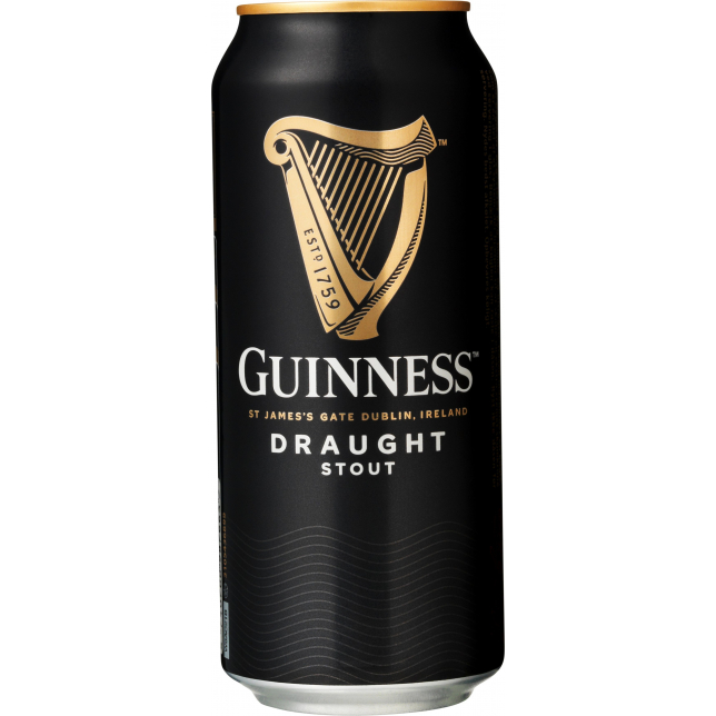 Guinness Draught Beer 4,2% 44 cl. (dåse)