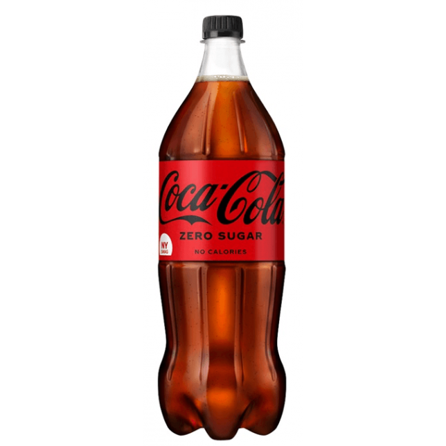 Coca Cola Zero 8x150 cl. (PET-flaske)