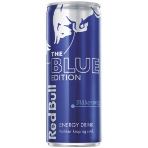 Red Bull The Blue Edition Energidrik 24x25 cl. (dåse)